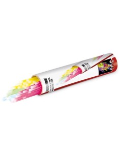 JUEGO DE BARRITAS LUMINISCENTES - Ø 0.5 x 20 cm - DIFERENTES COLORES (50 uds./caja)