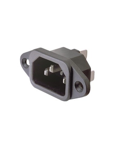 BASE MACHO C14 FIJACION POR TORNILLO