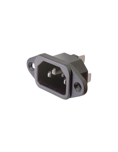 BASE MACHO C14 FIJACION POR TORNILLO