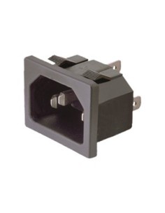 Base de conexión macho IEC empotrable.