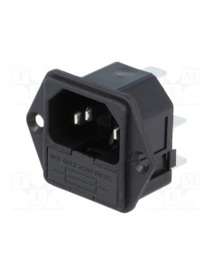 BASE MACHO CON FUSIBLE PARA ATORNILLAR