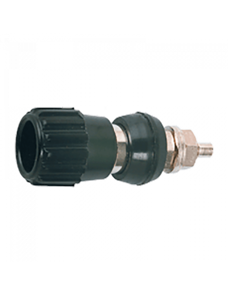 BORNE AISLADO NEGRO 30A 4MM BPB