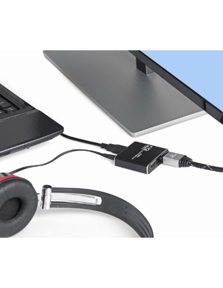 Capturadora USB de HDMI 4K, a través de HDMI