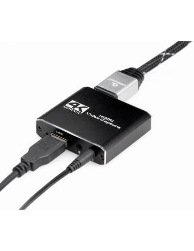 Capturadora USB de HDMI 4K, a través de HDMI