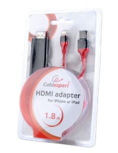 Cable 8Pines iPhone a HDMI MHL M/M 1.8 M 2