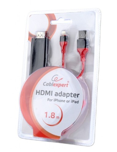 Cable 8Pines iPhone a HDMI MHL M/M 1.8 M