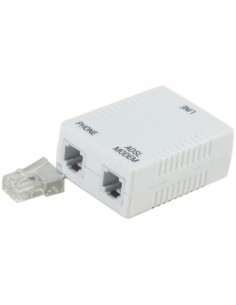 Filtro ADSL RJ45/RJ11 Teléfono/ADSL