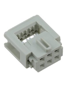 CONECTOR IDC HEMBRA 6 CONTACTOS