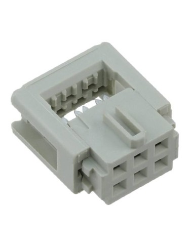 CONECTOR IDC HEMBRA 6 CONTACTOS