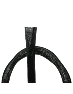 CUBRECABLE FLEXIBLE NEGRO 1.8M 2