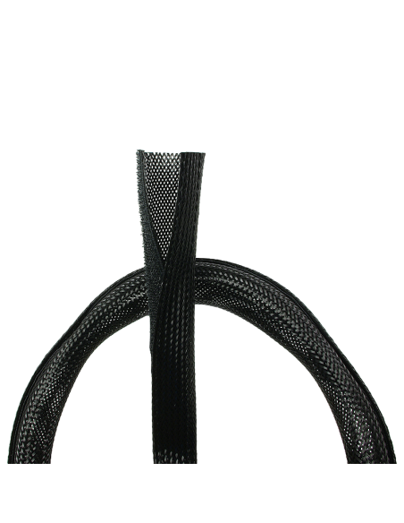 CUBRECABLE FLEXIBLE NEGRO 1.8M