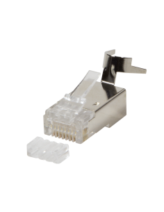 Conector modular RJ45, Categoría 8.1 / 6A, blindado 10 uds