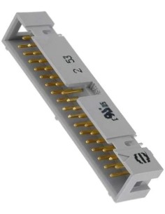 CONECTOR IDC MACHO 34 CONTACTOS PCB RECTO