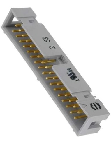 CONECTOR IDC MACHO 34 CONTACTOS PCB RECTO