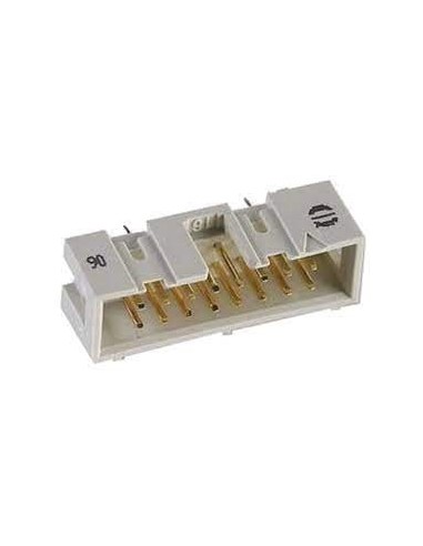 CONECTOR IDC MACHO 16 CONTACTOS  PCB RECTO