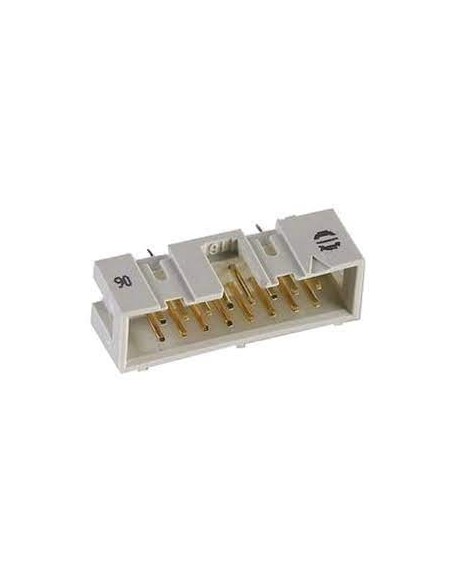 CONECTOR IDC MACHO 16 CONTACTOS  PCB RECTO