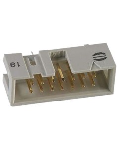 CONECTOR  IDC MACHO 14 CONTACTOS PCB RECTO