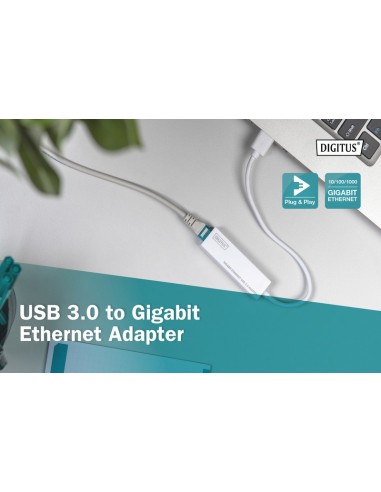 Adaptador USB3.0/RJ45 GIGABIT