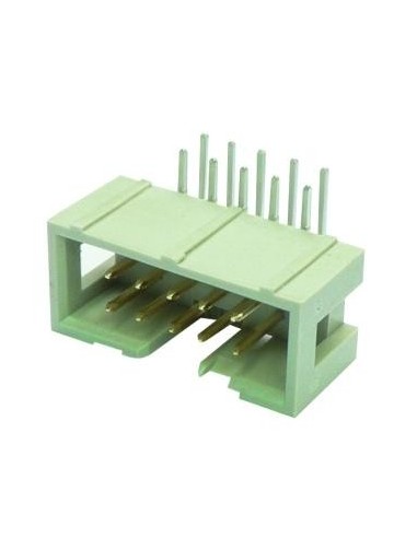 CONECTOR MACHO IDC 16 CTS ACODADO