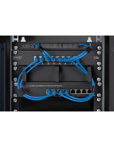 Rack 10 " 9 U - Negro