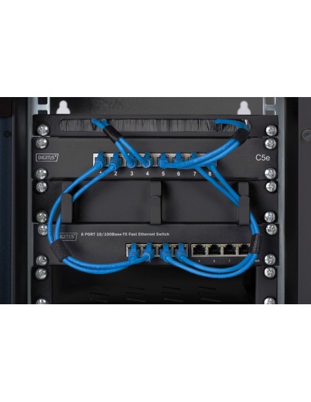 Rack 10 " 9 U - Negro