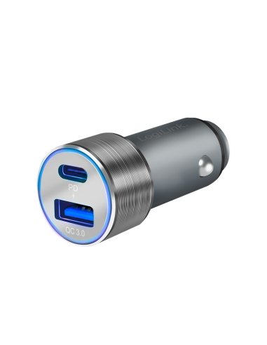 Cargador De Coche - 1x USB-C PD 1x USB-A QC - 36 W