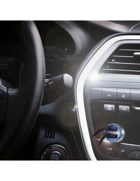 Cargador De Coche - 1x USB-C PD 1x USB-A QC - 36 W