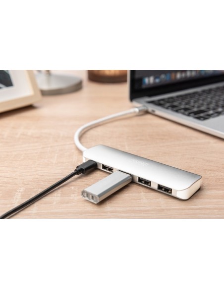 HUB USB-C ™ de 4 puertos USB 3.0 + PD