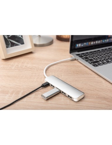 HUB USB-C ™ de 4 puertos USB 3.0 + PD
