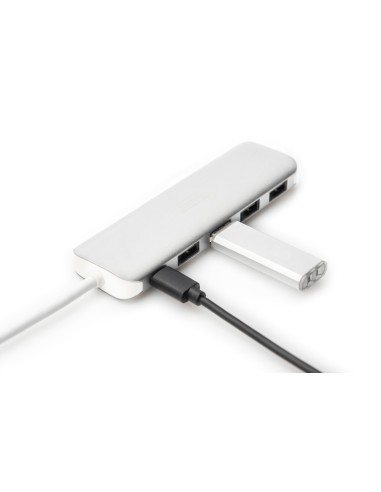 HUB USB-C ™ de 4 puertos USB 3.0 + PD