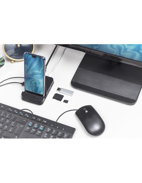 Estación de acoplamiento para smartphone USB-C™, 7 puertos