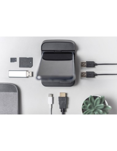 Estación de acoplamiento para smartphone USB-C™, 7 puertos