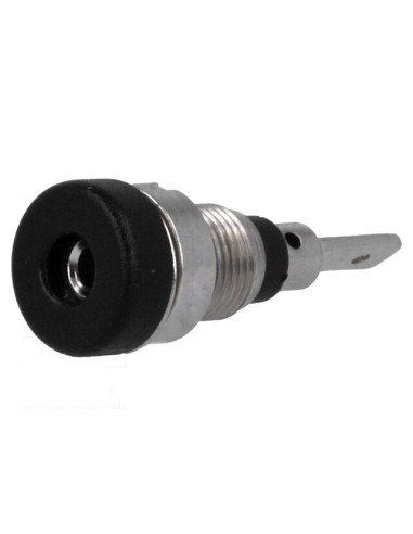 BANANA HEMBRA NEGRA 2MM CHASIS 10A