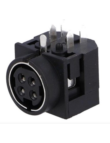 BASE DE ALIMENTACIÓN HEMBRA 4 PINS R7B