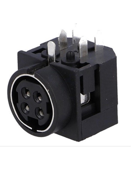 BASE DE ALIMENTACIÓN HEMBRA 4 PINS R7B