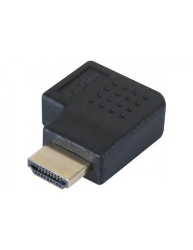 Adaptador HDMI Macho a Hembra codo plano (270°) - Modelo a
