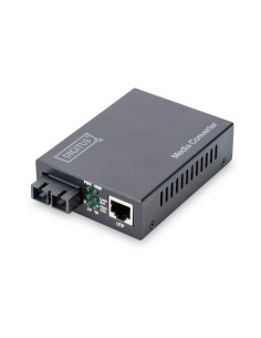 Convertidor de medios Fast Ethernet RJ45 / SC