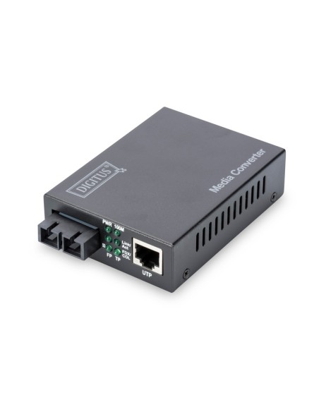 Convertidor de medios Fast Ethernet RJ45 / SC