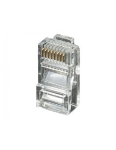 CONECTOR RJ45 MACHO UTP CAT5E