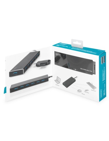 Hub USB 3.0 7x con alimentación