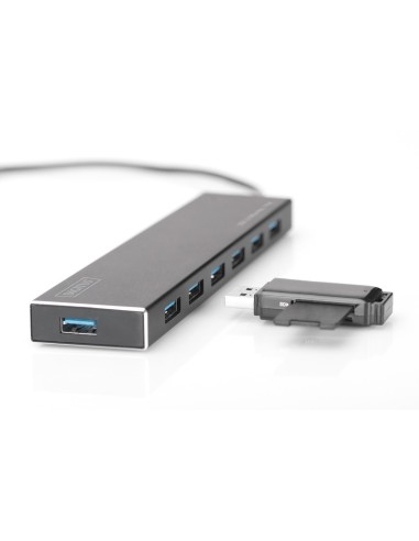 Hub USB 3.0 7x con alimentación