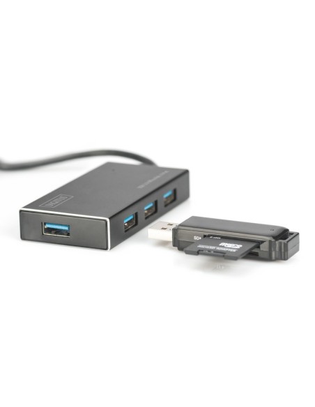 Hub USB 3.0 4x con alimentación