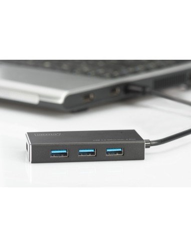 Hub USB 3.0 4x con alimentación