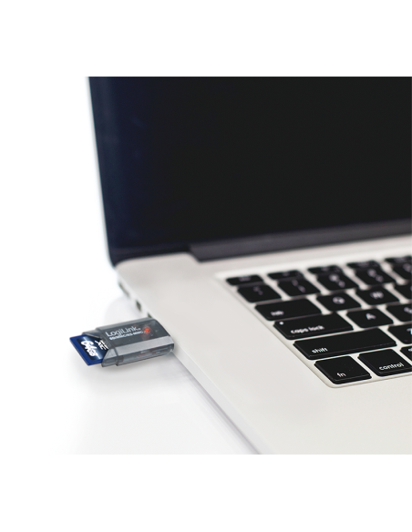 Lector de tarjetas USB 2.0, SD/MMC/RS-MMC