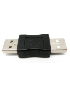 Adaptador USB-A macho/macho