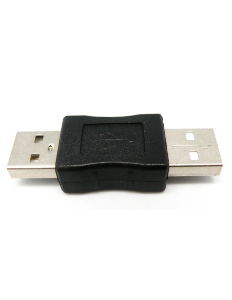 Adaptador USB-A macho/macho
