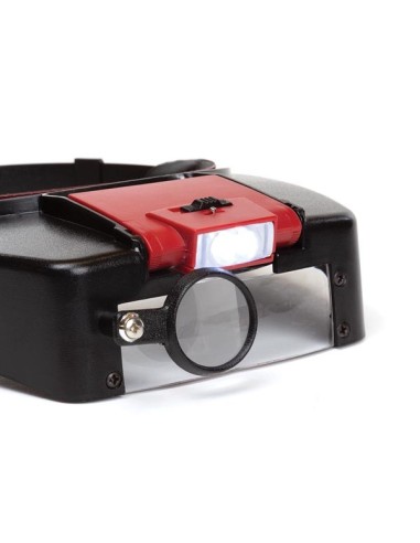 LUPA DE CABEZA CON LUZ LED 1.8x - 2.3x - 3.3x
