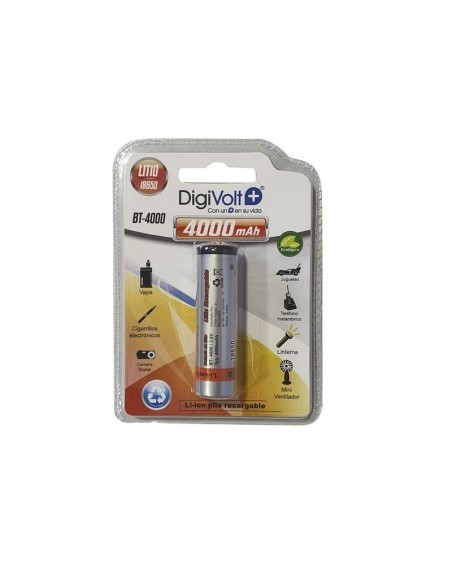 BATERIA LITIO 18650 3,7V 4000mAH