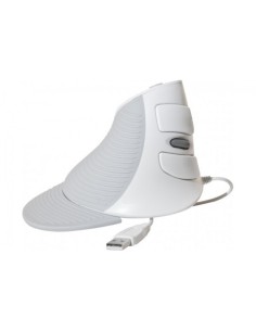 Ratón vertical USB blanco V200u
