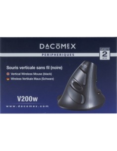 Ratón vertical USB inalambrico V200w 2